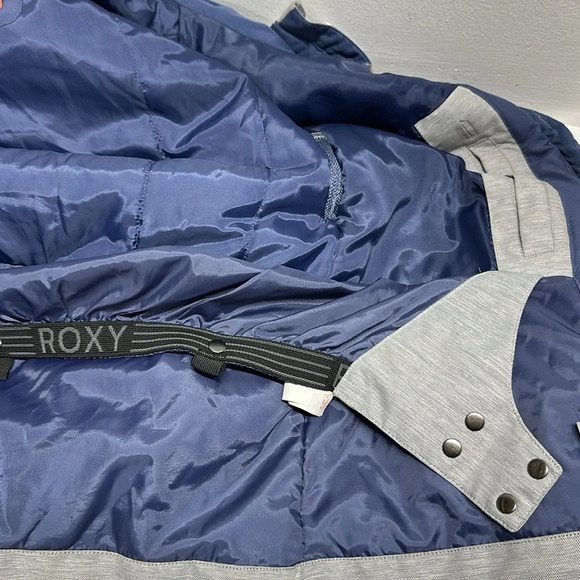 Roxy Billie JK Slate Jacket Coat Snow Ski Winter Dry Flight Gray Womens Size XS - Picture 11 of 13